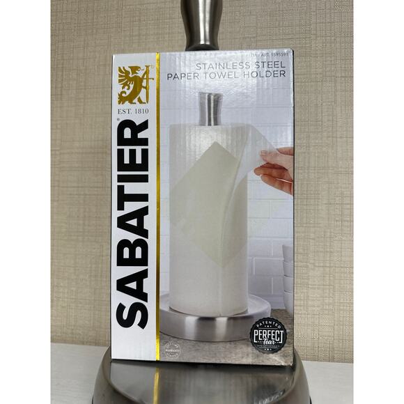 Sabatier Stainless Steel Paper Towel Holder - Picture 3 of 5
